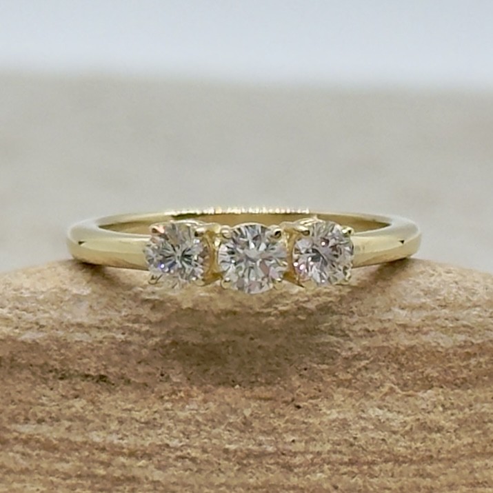 Custom Dainty Bands with your Lab Diamonds - Image 2