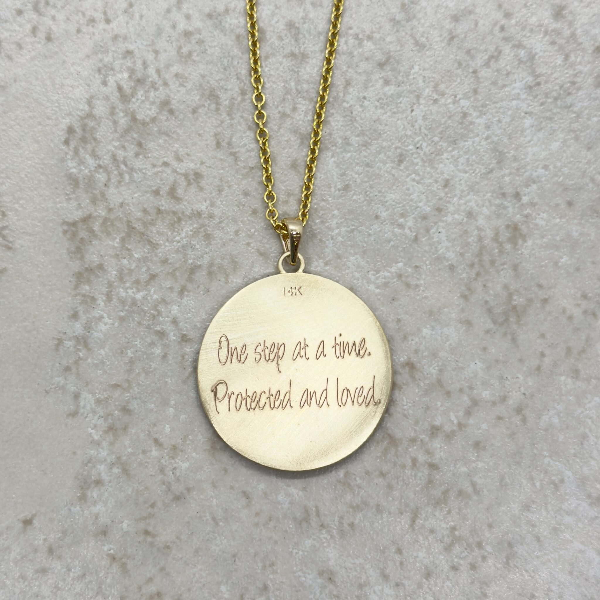 Custom Diamond Celebration of Life Pendant - Image 3