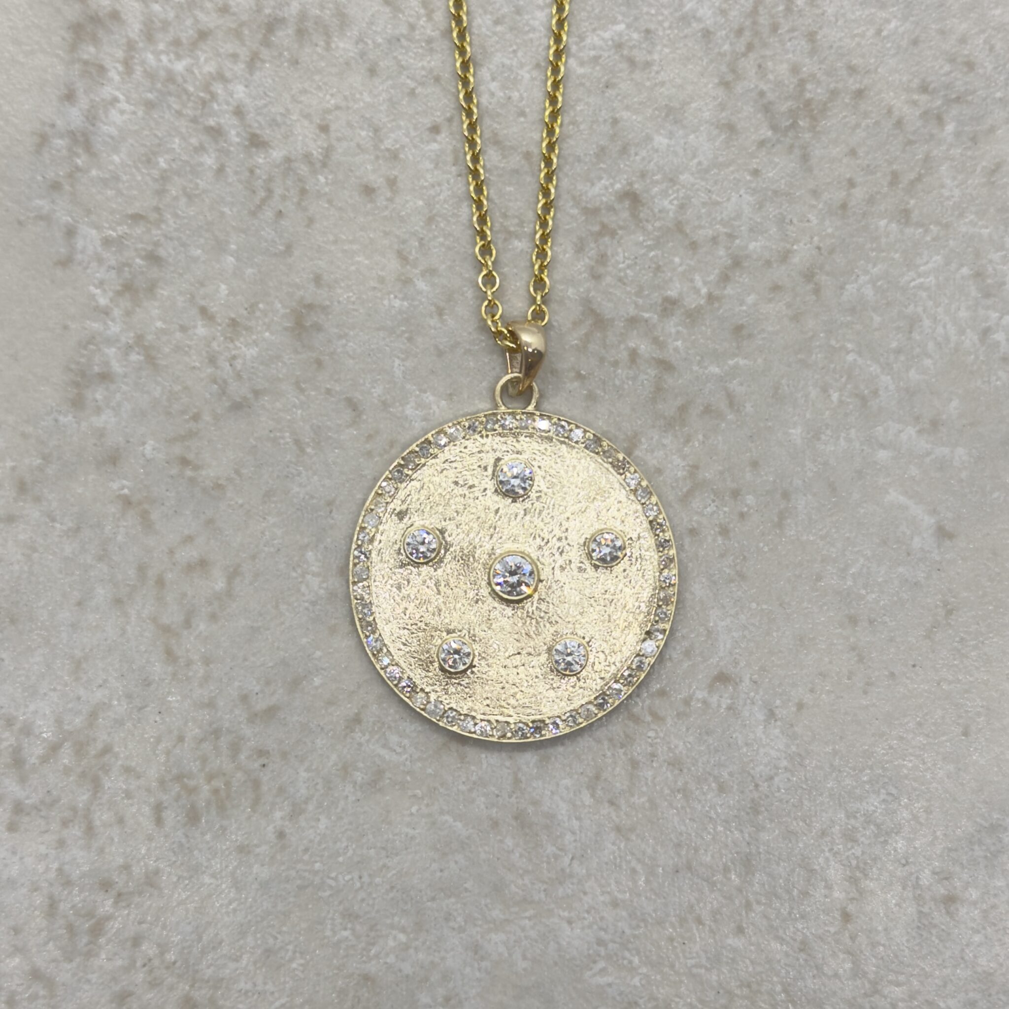 Custom Diamond Celebration of Life Pendant - Image 2