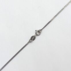 Anti-Tarnish .925 Silver Miami Curb Style Chain Spring Closure LS7629