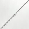 Genuine .925 Sterling Silver Rolo Chain Spring Clasp Long Short LS7623