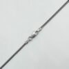 Genuine Sterling Silver Miami Curb Chain Lobster Clasp Closure LS7628