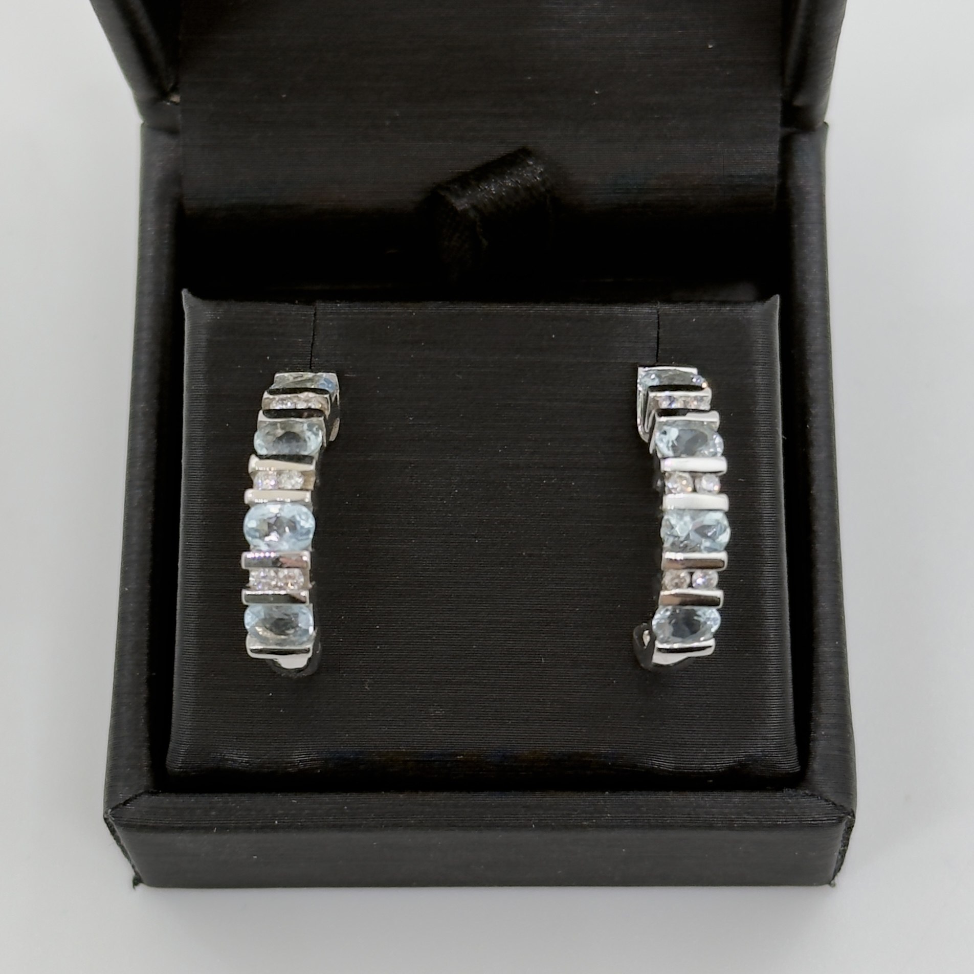 Remake lost aquamarine and diamond earring - Image 2