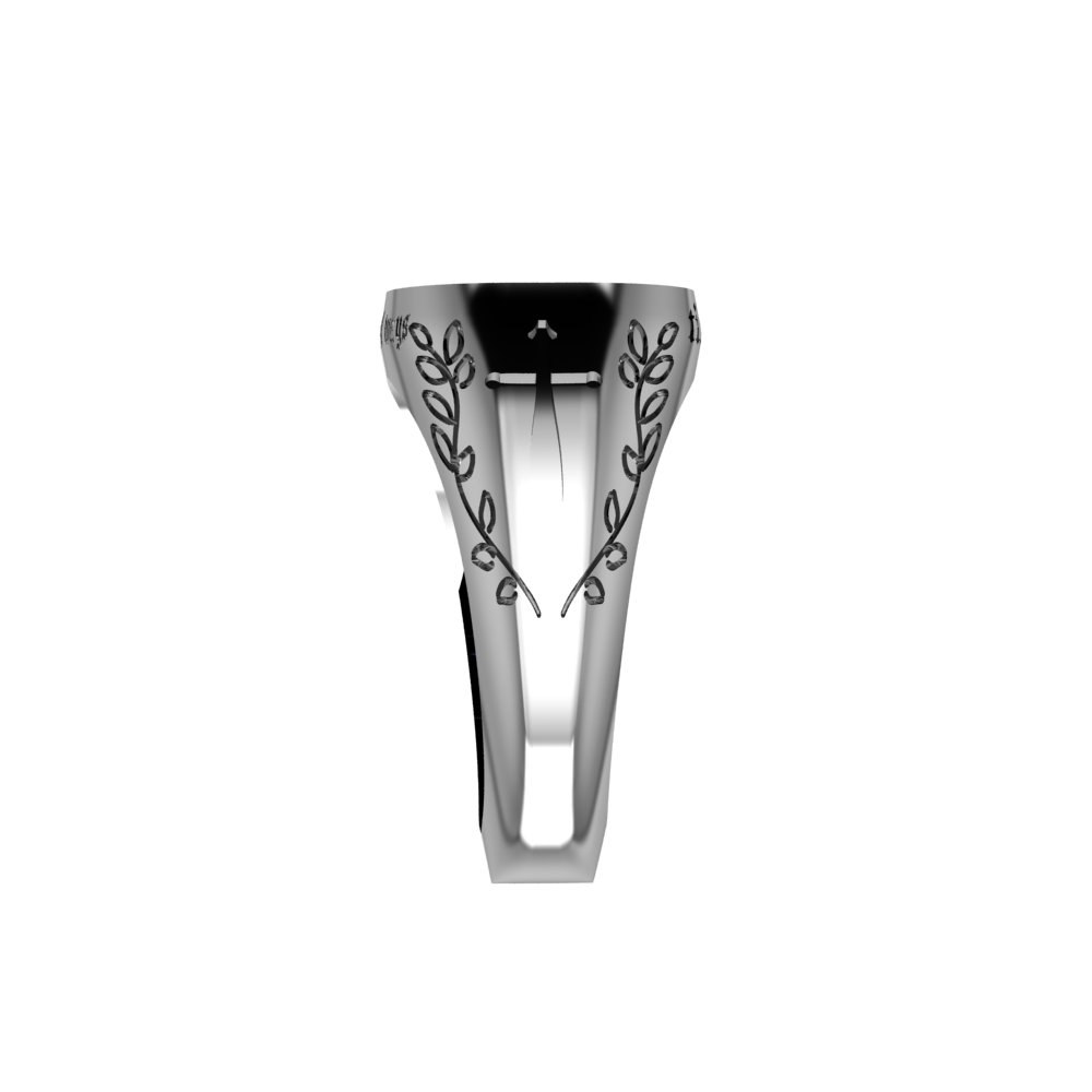 Custom Marquise Amethyst Silver Ring - Image 15