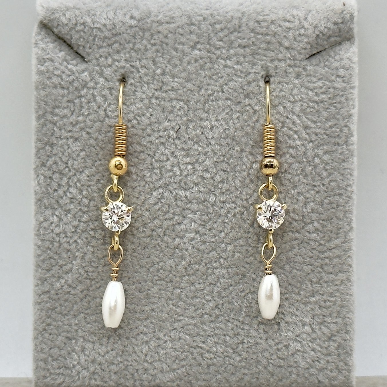 Custom Pearl and Gold Filled Bridal Jewelry - Image 2