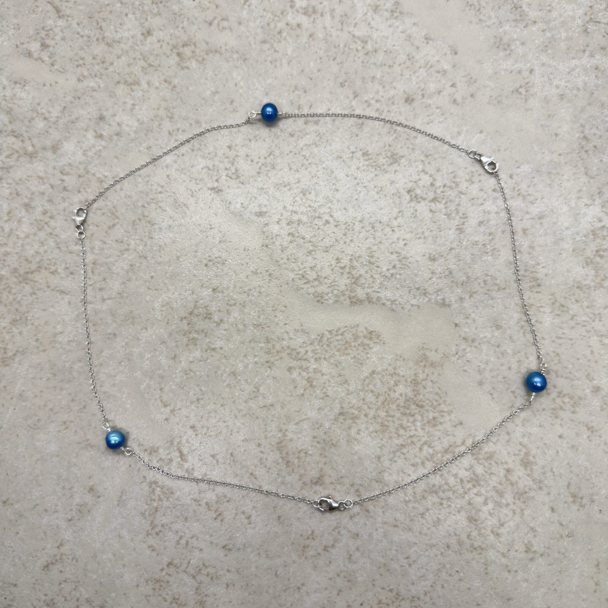 Custom Sterling Silver Bracelets with your Pearls - Image 2