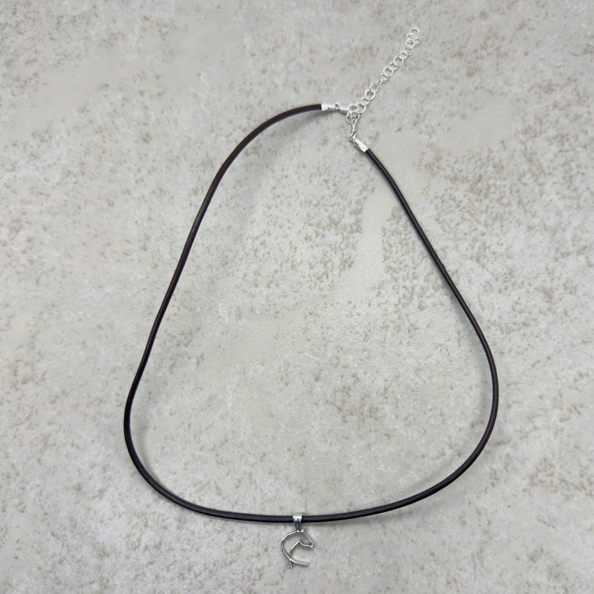 Custom Horse Head Logo Pendant - Image 3