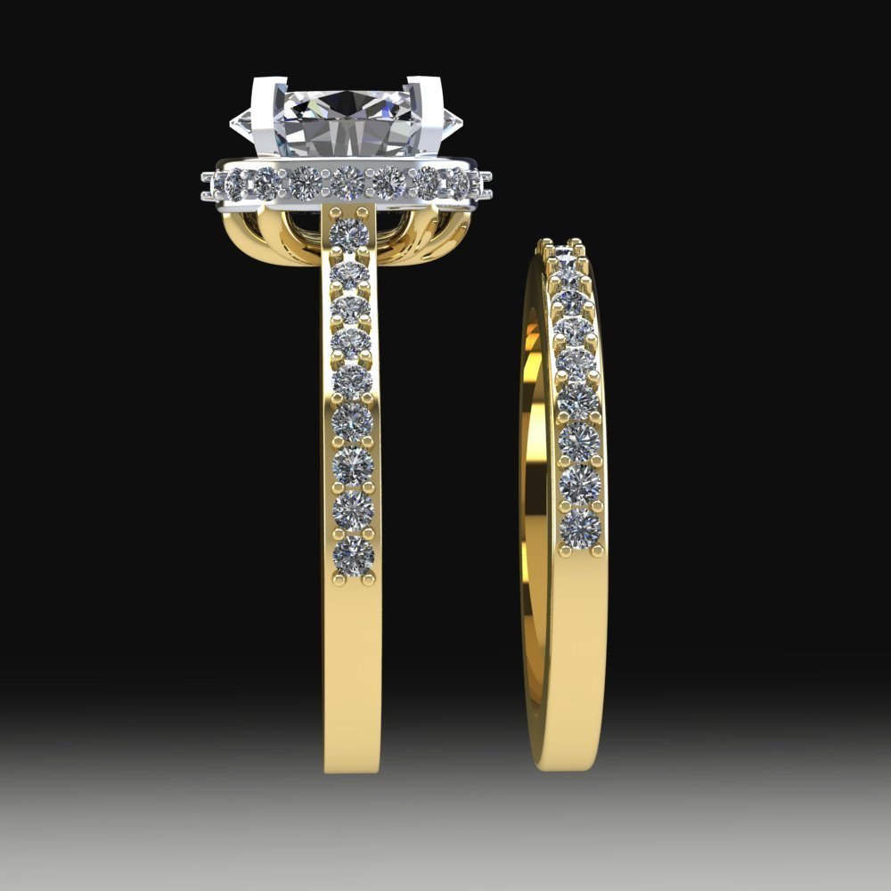 Custom Oval Lab Diamond Engagement Ring Remake - Image 5