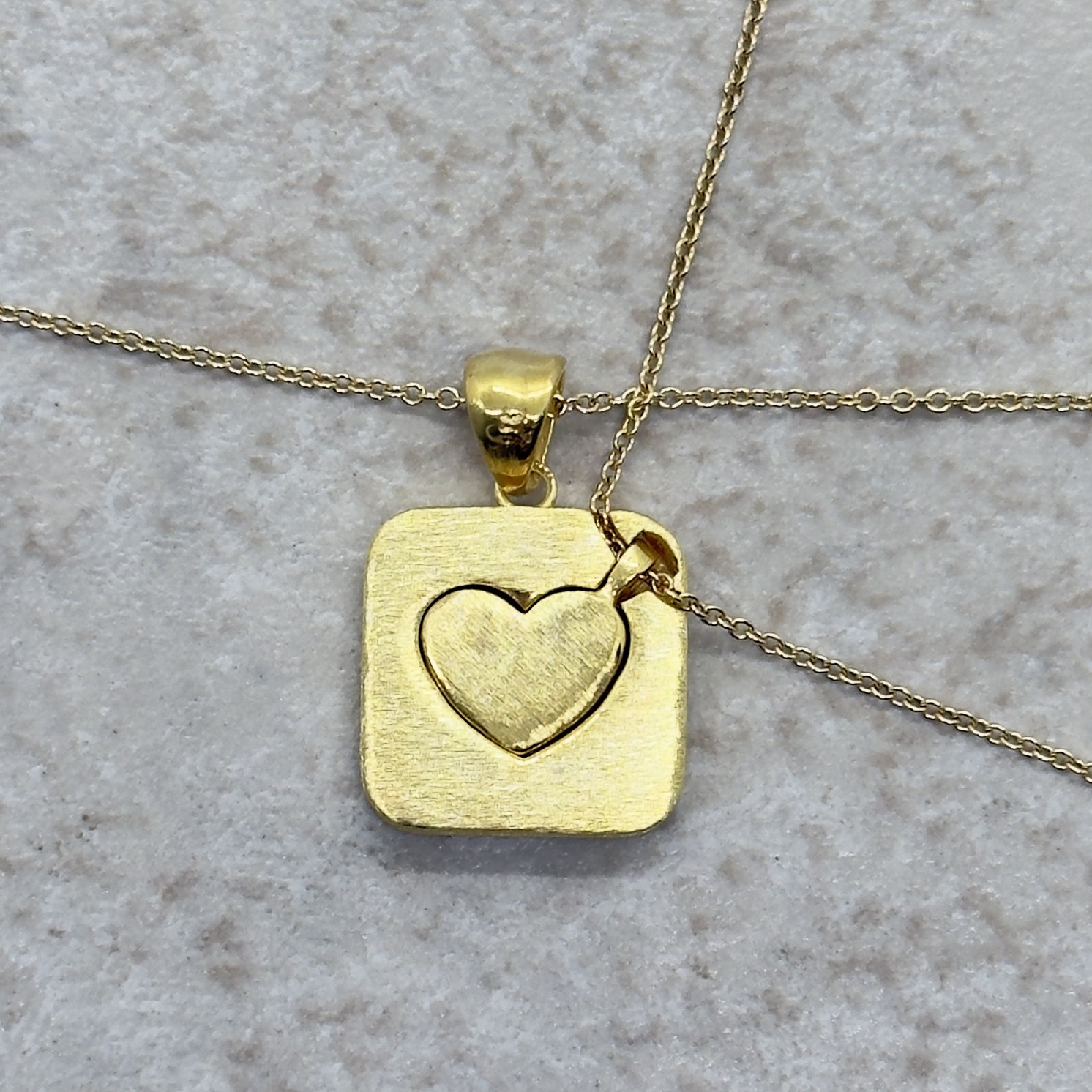Custom Interlocking Heart Necklaces - Image 3